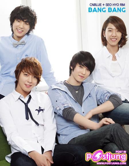 CN-Blue & Seo-Hyo-Rim @Bang Bang Spring 2011 Catalogue