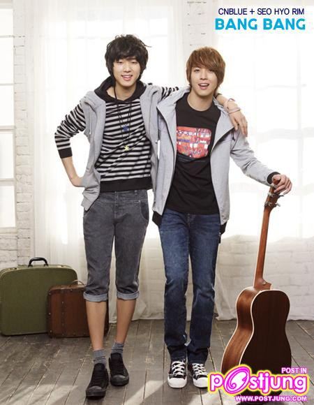 CN-Blue & Seo-Hyo-Rim @Bang Bang Spring 2011 Catalogue