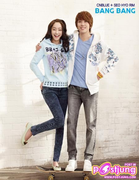 CN-Blue & Seo-Hyo-Rim @Bang Bang Spring 2011 Catalogue