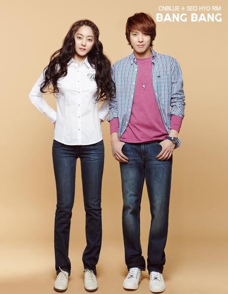CN-Blue & Seo-Hyo-Rim @Bang Bang Spring 2011 Catalogue