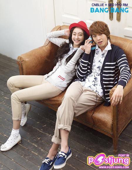 CN-Blue & Seo-Hyo-Rim @Bang Bang Spring 2011 Catalogue