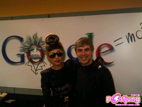 lady gaga & แวะไป google