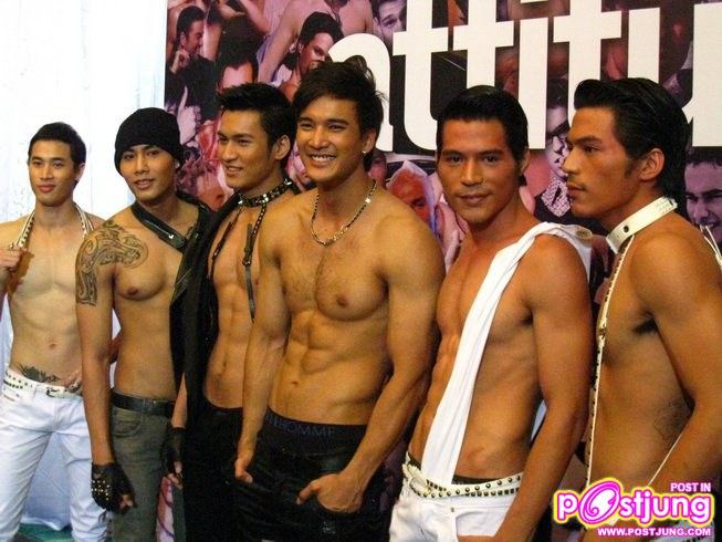 (เก็บตก) งานLaunch Party attitude Thailand 2011นายแบบแซ่บซ่าส์ จี๊ดดดดกันทั้งงาน