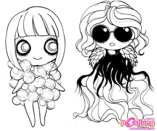 lady gaga & การ์ตูน