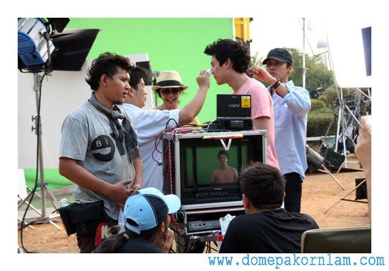 โดม เบื้องหลังถ่ายโฆษณายาสีฟัน..