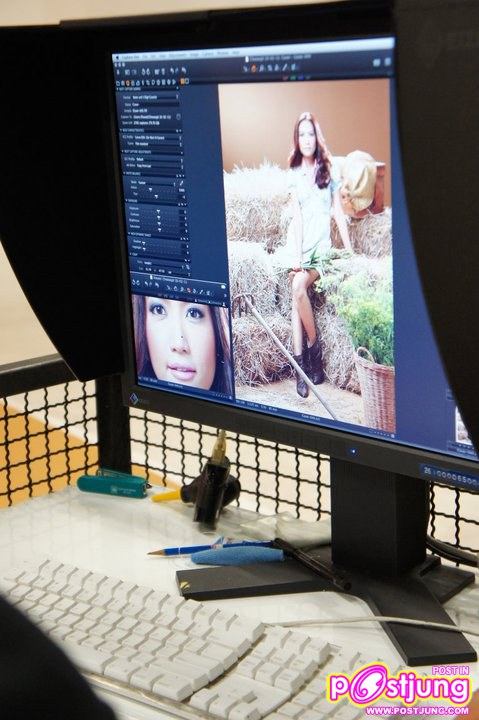 เอ๊ะ อิศริยา เบี้องหลังถ่ายนิตยสารชีวจิต มีนาคม 2554