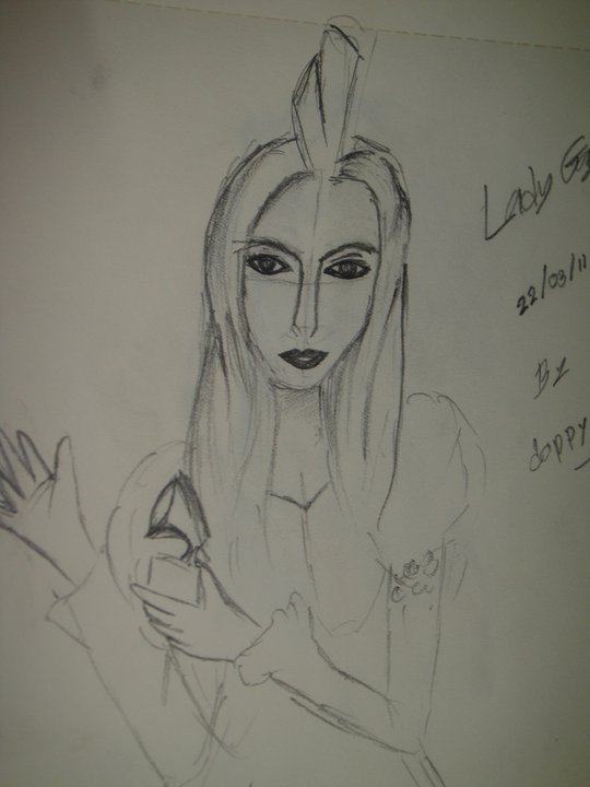 lady gaga & twitter follower 9,000,000 P