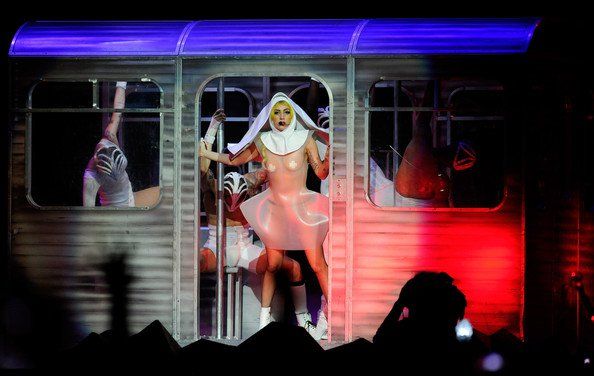 lady gaga & Perform At The MGM Grand Garden Arena.