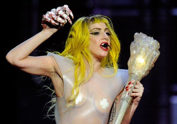 lady gaga & Perform At The MGM Grand Garden Arena.