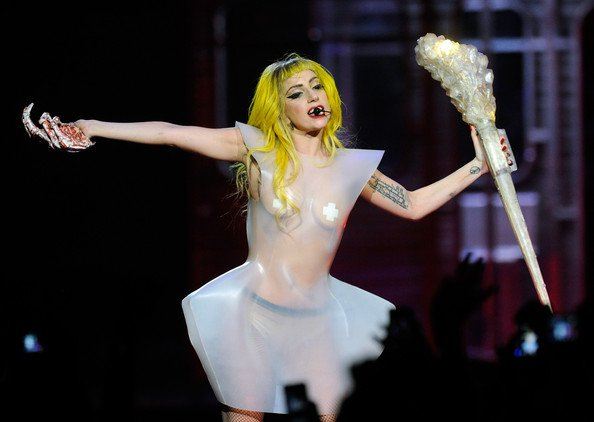 lady gaga & Perform At The MGM Grand Garden Arena.