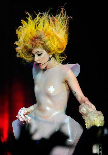 lady gaga & Perform At The MGM Grand Garden Arena.