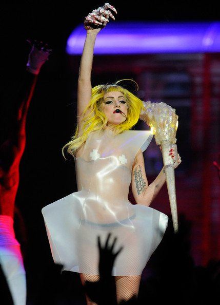 lady gaga & Perform At The MGM Grand Garden Arena.