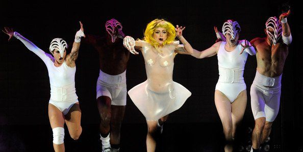 lady gaga & Perform At The MGM Grand Garden Arena.