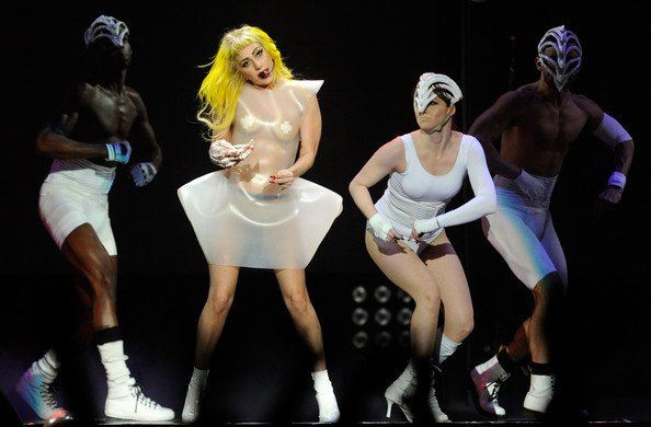 lady gaga & Perform At The MGM Grand Garden Arena.
