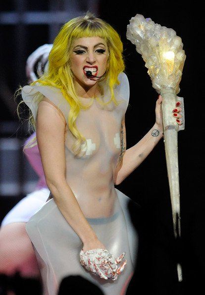 lady gaga & Perform At The MGM Grand Garden Arena.