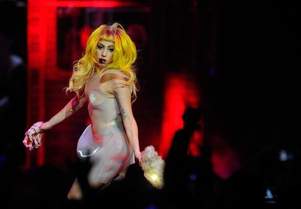 lady gaga & Perform At The MGM Grand Garden Arena.