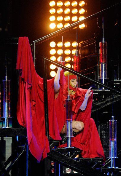 lady gaga & Perform At The MGM Grand Garden Arena.