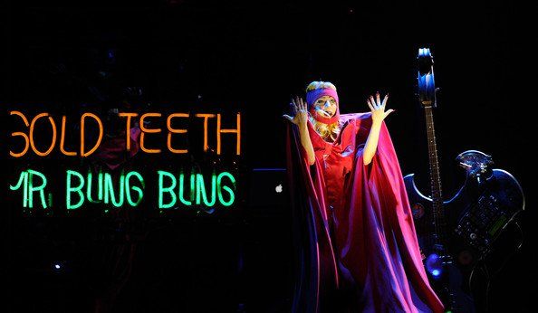 lady gaga & Perform At The MGM Grand Garden Arena.