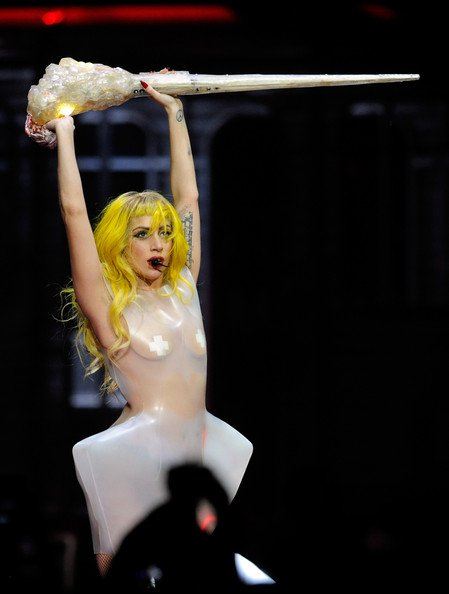 lady gaga & Perform At The MGM Grand Garden Arena.