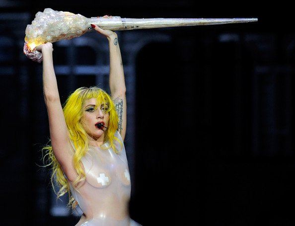 lady gaga & Perform At The MGM Grand Garden Arena.