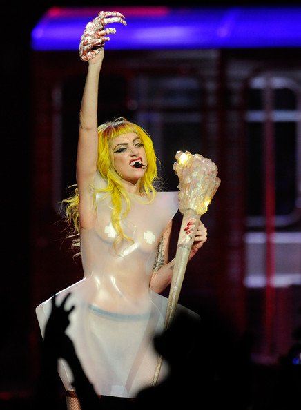 lady gaga & Perform At The MGM Grand Garden Arena.