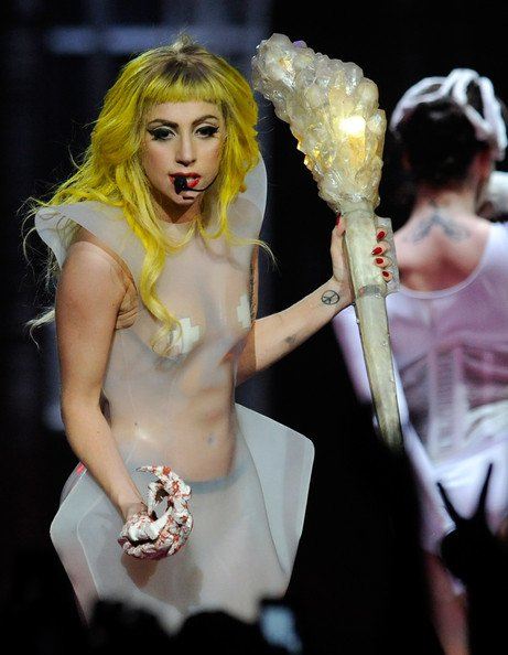 lady gaga & Perform At The MGM Grand Garden Arena.