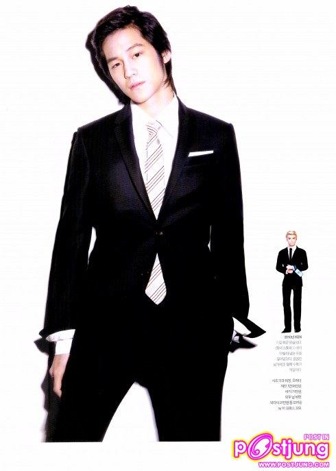 Kim Bum @GQ Korea&rsquo;s April 2011 issue