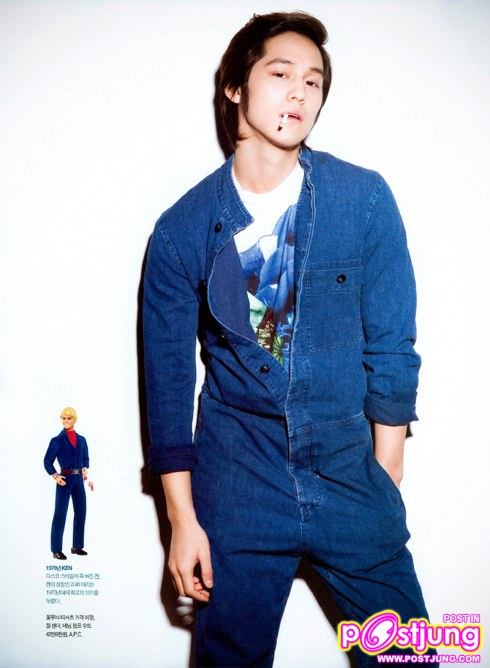Kim Bum @GQ Korea&rsquo;s April 2011 issue