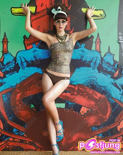 นาตาลี เกลโบว่า @พลอยแกมเพชร ฉบับที่ ๔๖๑ เมษายน พ.ศ. ๒๕๕๔