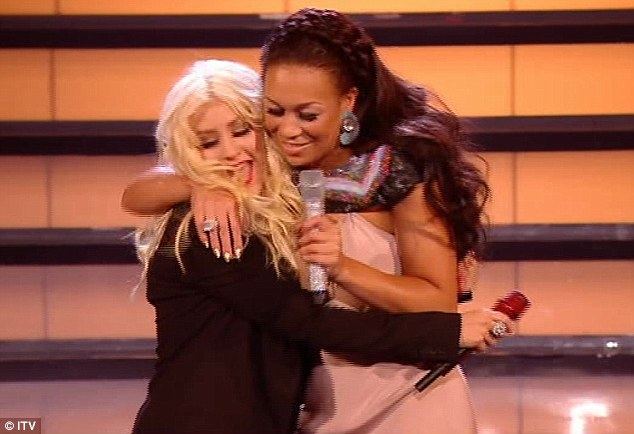 Christina Aguilera performs Express @ The X Factor Live Final