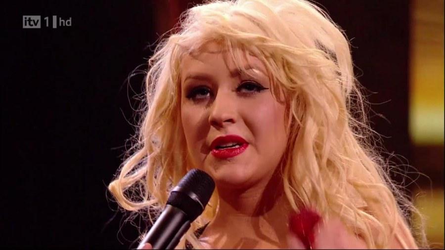 Christina Aguilera performs Express @ The X Factor Live Final
