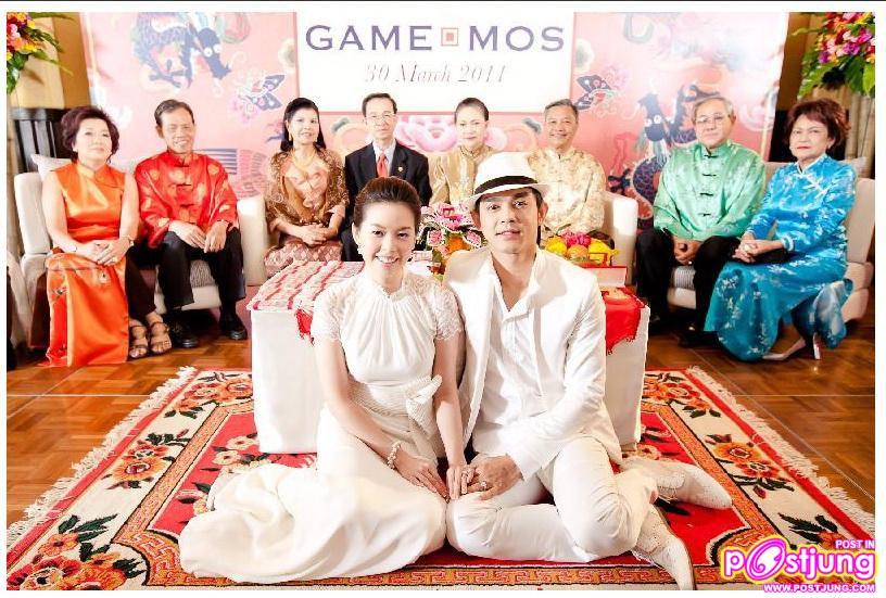 "มอส"แห่ขันหมากขอ"เกม"ถึงชลบุรี ดาราร่วมงานในบรรยากาศไชนาทาวน์