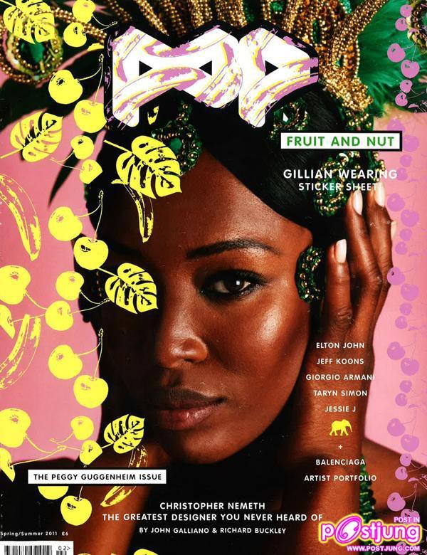 Naomi Campbell  @POP Magazine S/S 2011