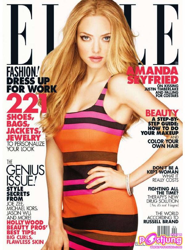 Amanda Seyfried @Elle [us] April 2011