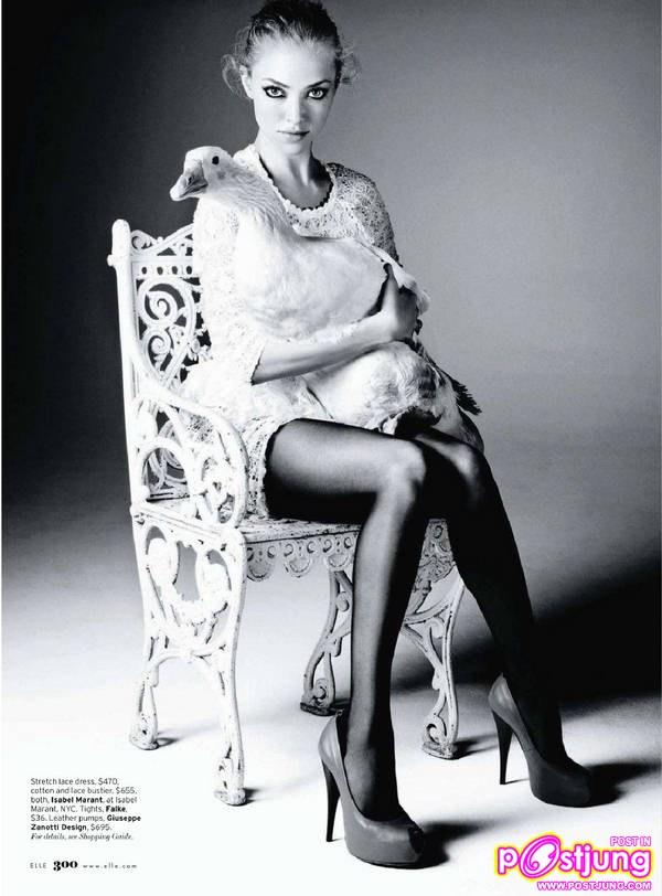 Amanda Seyfried @Elle [us] April 2011