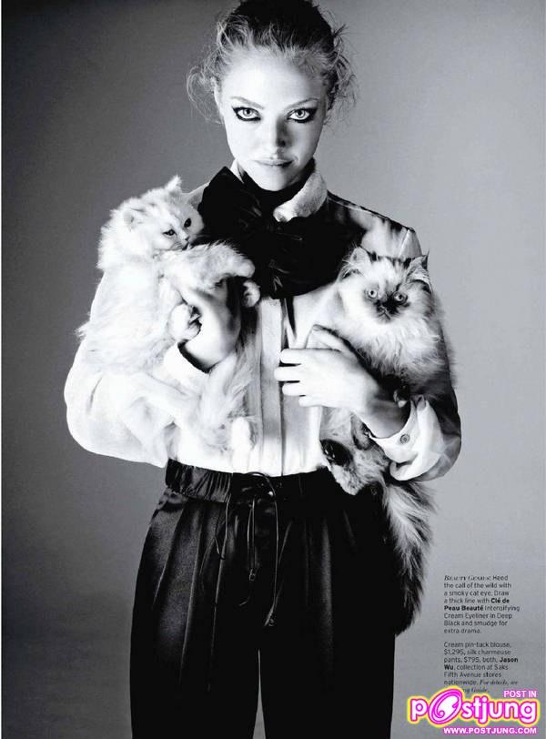 Amanda Seyfried @Elle [us] April 2011