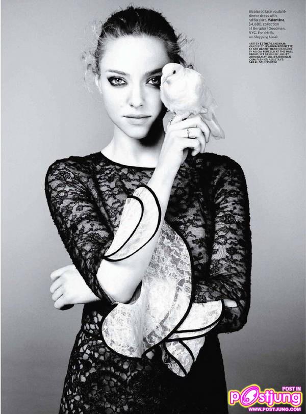 Amanda Seyfried @Elle [us] April 2011