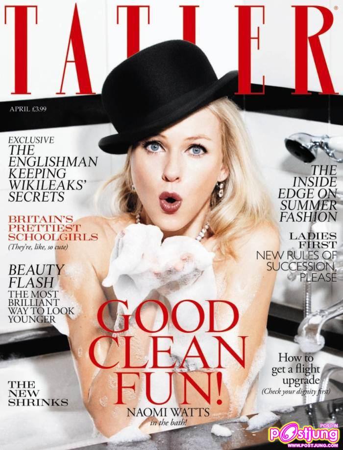 Naomi Watts @Tatler UK April 2011