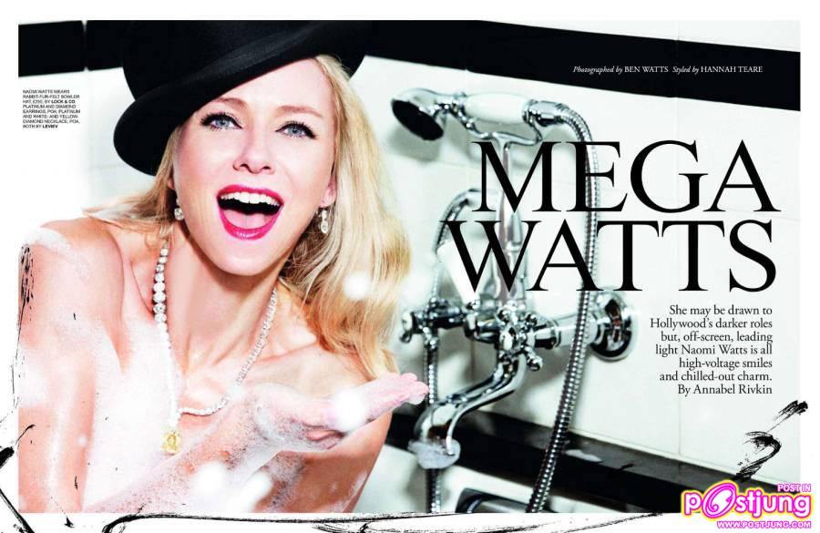 Naomi Watts @Tatler UK April 2011