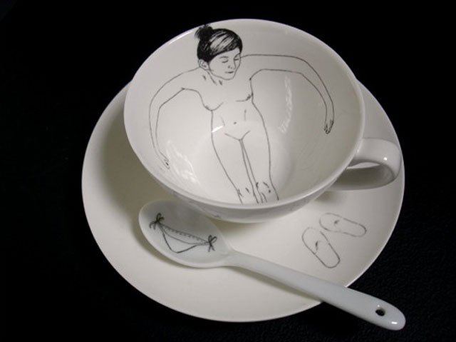 Nude-Tea Set