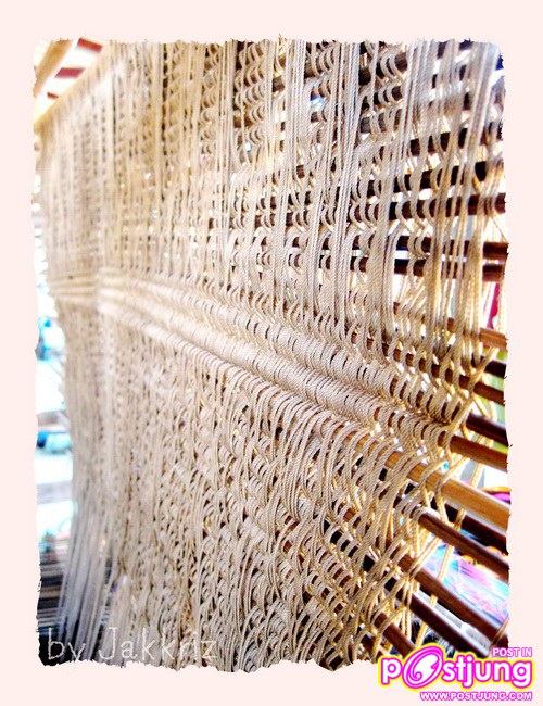 ผ้าทอที่ชุมชนไทใหญ่