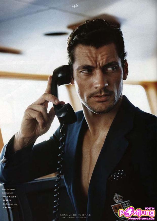 David Gandy @Vogue Hommes International S/S 2011