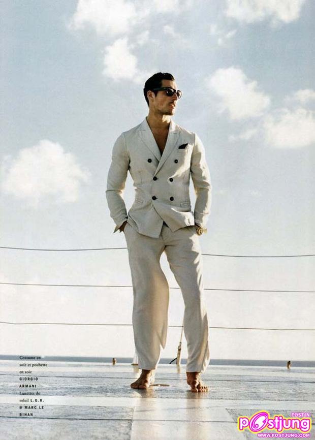 David Gandy @Vogue Hommes International S/S 2011