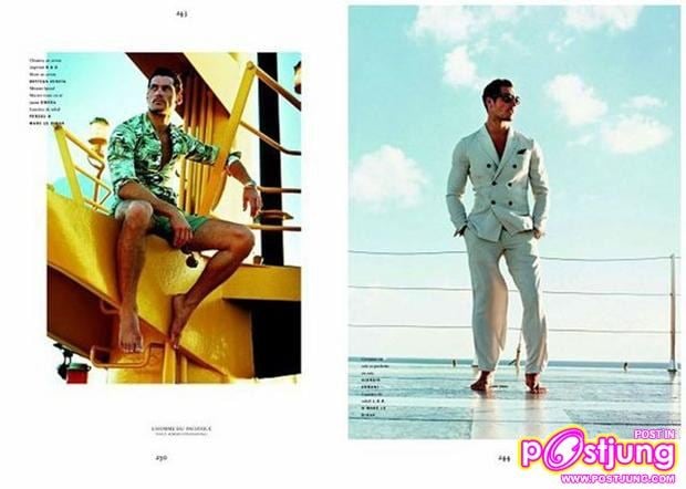 David Gandy @Vogue Hommes International S/S 2011