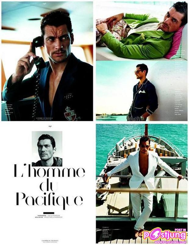 David Gandy @Vogue Hommes International S/S 2011