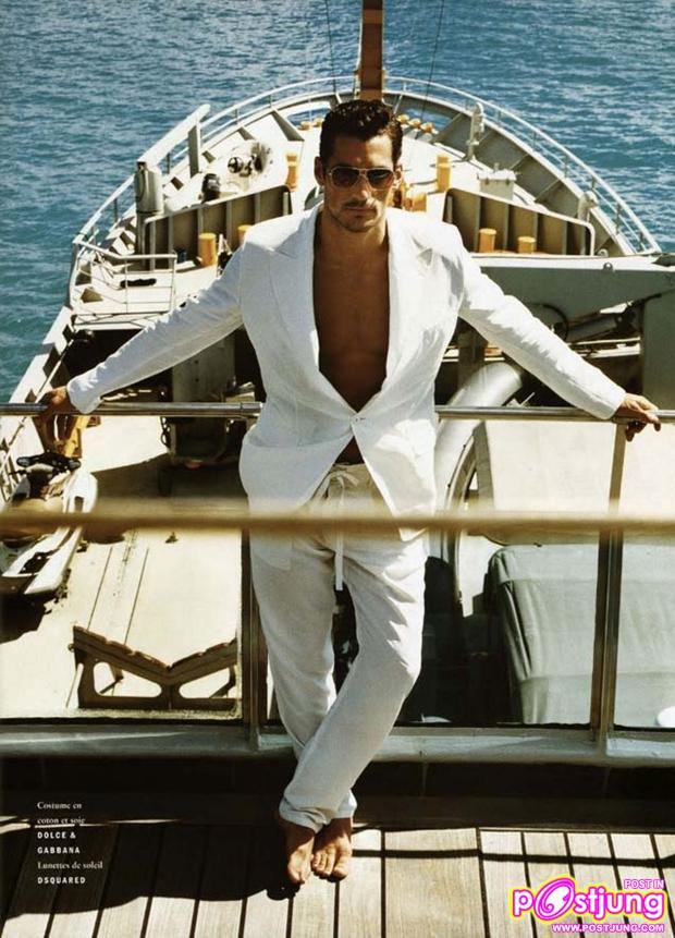 David Gandy @Vogue Hommes International S/S 2011