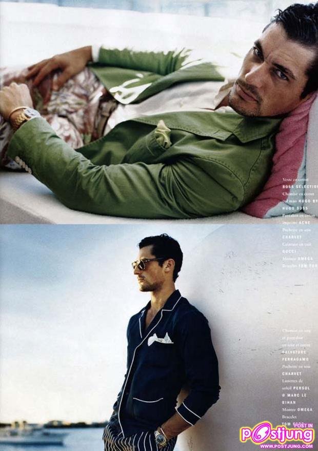 David Gandy @Vogue Hommes International S/S 2011