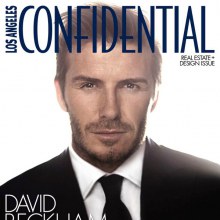 David Beckham @Los Angeles Confidential mag.