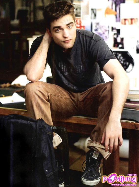 Robert Pattinson @Vanity Fair Italia April 2011