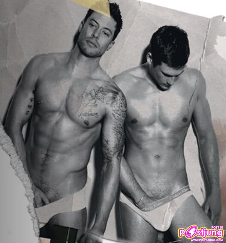 Blue.. naked on Attitude uk magazine!  April 2011